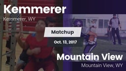 Matchup: Kemmerer  vs. Mountain View  2017