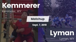 Matchup: Kemmerer  vs. Lyman  2018