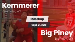 Matchup: Kemmerer  vs. Big Piney  2018