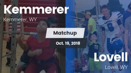 Matchup: Kemmerer  vs. Lovell  2018