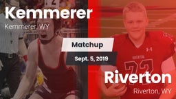 Matchup: Kemmerer  vs. Riverton  2019