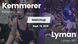 Matchup: Kemmerer  vs. Lyman  2019