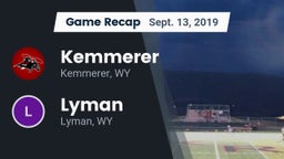 Recap: Kemmerer  vs. Lyman  2019