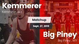 Matchup: Kemmerer  vs. Big Piney  2019