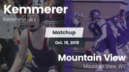 Matchup: Kemmerer  vs. Mountain View  2019