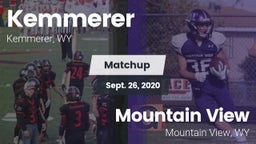 Matchup: Kemmerer  vs. Mountain View  2020