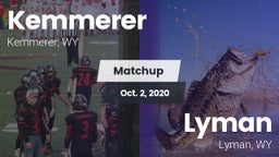 Matchup: Kemmerer  vs. Lyman  2020