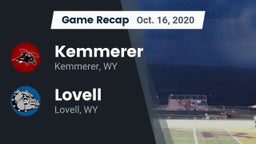 Recap: Kemmerer  vs. Lovell  2020