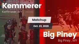 Matchup: Kemmerer  vs. Big Piney  2020