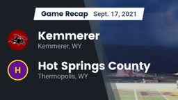 Recap: Kemmerer  vs. Hot Springs County  2021