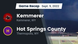Recap: Kemmerer  vs. Hot Springs County  2022