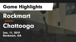 Rockmart  vs Chattooga  Game Highlights - Jan. 11, 2019