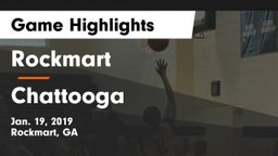 Rockmart  vs Chattooga  Game Highlights - Jan. 19, 2019