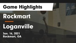 Rockmart  vs Loganville  Game Highlights - Jan. 16, 2021
