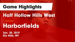 Half Hollow Hills West  vs Harborfields  Game Highlights - Jan. 30, 2019
