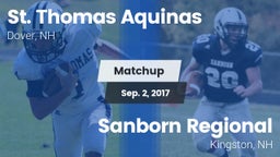 Matchup: St. Thomas Aquinas H vs. Sanborn Regional  2017