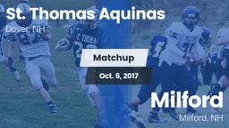 Matchup: St. Thomas Aquinas H vs. Milford  2017