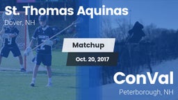 Matchup: St. Thomas Aquinas H vs. ConVal  2017