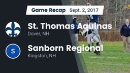 Recap: St. Thomas Aquinas  vs. Sanborn Regional  2017