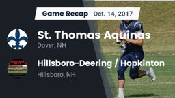 Recap: St. Thomas Aquinas  vs. Hillsboro-Deering / Hopkinton  2017