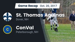 Recap: St. Thomas Aquinas  vs. ConVal  2017
