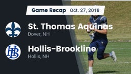 Recap: St. Thomas Aquinas  vs. Hollis-Brookline  2018