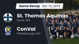 Recap: St. Thomas Aquinas  vs. ConVal  2019