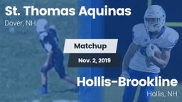 Matchup: St. Thomas Aquinas H vs. Hollis-Brookline  2019