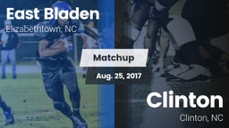 Matchup: East Bladen High vs. Clinton  2017