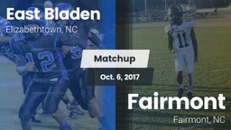 Matchup: East Bladen High vs. Fairmont  2017