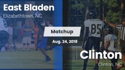Matchup: East Bladen High vs. Clinton  2018