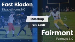 Matchup: East Bladen High vs. Fairmont  2018