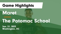 Maret  vs The Potomac School Game Highlights - Jan. 31, 2023