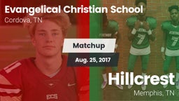 Matchup: Evangelical Christia vs. Hillcrest  2017