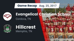 Recap: Evangelical Christian School vs. Hillcrest  2017