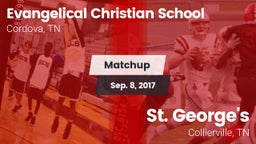 Matchup: Evangelical Christia vs. St. George's  2017