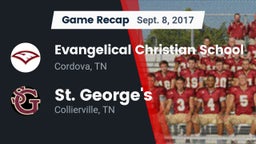 Recap: Evangelical Christian School vs. St. George's  2017