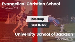 Matchup: Evangelical Christia vs. University School of Jackson 2017