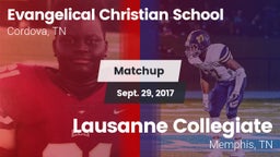 Matchup: Evangelical Christia vs. Lausanne Collegiate  2017