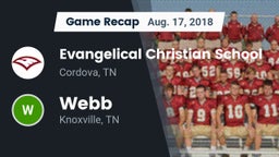 Recap: Evangelical Christian School vs. Webb  2018