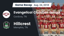 Recap: Evangelical Christian School vs. Hillcrest  2018