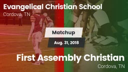 Matchup: Evangelical Christia vs. First Assembly Christian  2018