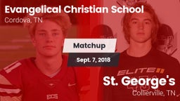 Matchup: Evangelical Christia vs. St. George's  2018