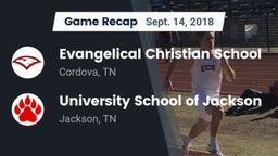 Recap: Evangelical Christian School vs. University School of Jackson 2018