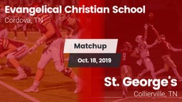 Matchup: Evangelical Christia vs. St. George's  2019
