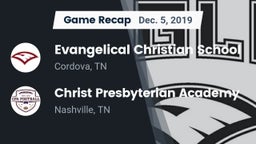 Recap: Evangelical Christian School vs. Christ Presbyterian Academy 2019