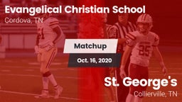 Matchup: Evangelical Christia vs. St. George's  2020