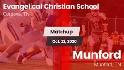 Matchup: Evangelical Christia vs. Munford  2020