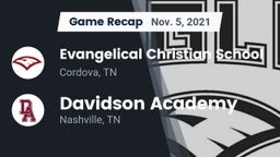 Recap: Evangelical Christian School vs. Davidson Academy  2021