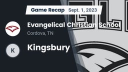 Recap: Evangelical Christian School vs. Kingsbury 2023